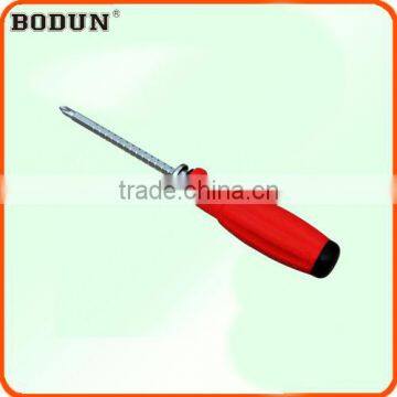 D1060 Red wear heart handle with adjustable two use screwdriver