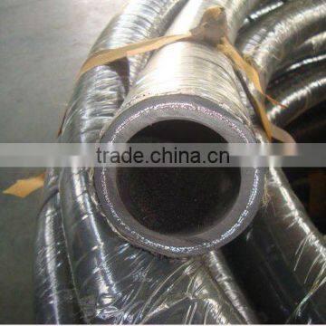 High pressure steel wire reinforced hydraulic oil rubber hose