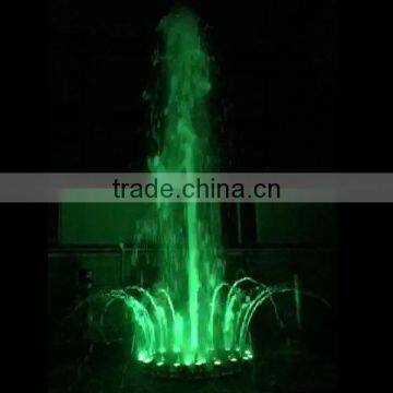 LED Music Dancing Stainless Steel Round-shaped Water Fountain