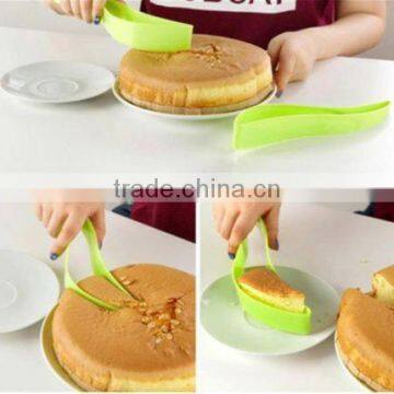 Cheap New Cake Server Pie Cutter Bread Slicer Plastic Knife Wedding Party Kitchen Tool photo-3