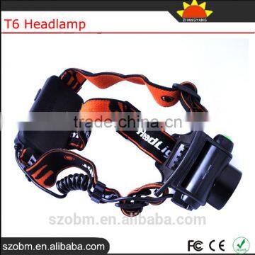 OEM XQ50 T6 LED 1200Lm High Power Zoom Headlamp 18650 Rechargeable Led Head Torch For Hunting photo-4