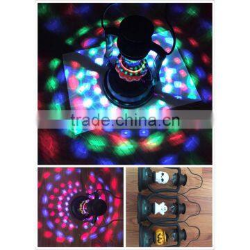 LED Skull Lantern Colorful Halloween Decoration Lamp photo-2