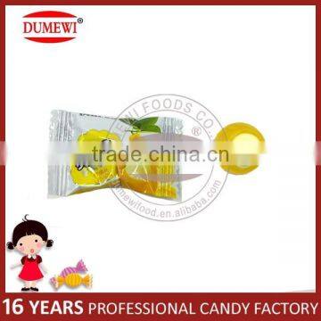 Halal Tablet Center Filled Fruit Hard Candy in Square Jar photo-5