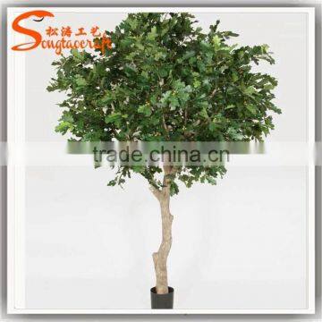 New ! Hot Sale! 10ft Yellow Artificial Tree Trunks Factory Wholesale All Kinds of Fake Decorative Tree Stump