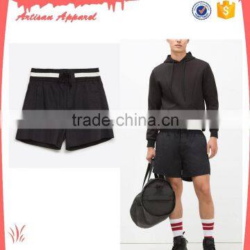 soft collection sport shorts for men OEM high quality mens outdoor training shorts with cord