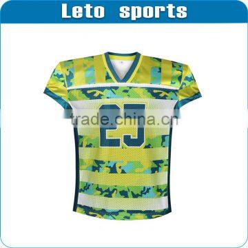 Full Dye Sublimation Football Jerseys USA Football Uniforms