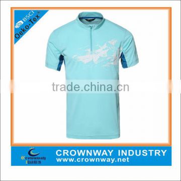 100% Polyester Collar Brand Sport T Shirt Wholesale