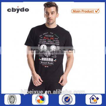 2016 fancy design fashion clothing new style printing soft textile t shirt boys t shirt design