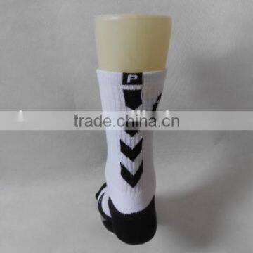 Wholesale Knitted Irregular Men Elite Custom Sports Socks photo-5
