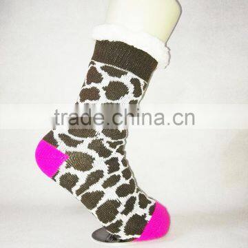 Winter-weight Thermal Fleece-lined Cozy Crew Socks photo-4