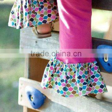New Fashion Girls Jean Ruffle Pants,children's Demin Jeans Pants With Ruffle photo-5