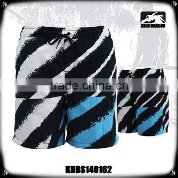 fashion design custom style elastic waist swimming-bermuda-shorts