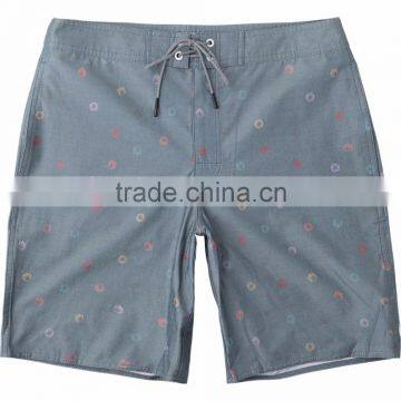 Summer Swim Trunk Blend Of Cotton Poly And Elastane 51% Cotton 43% Polyester Custom Short Beachwear Stretch Material Athletic photo-2