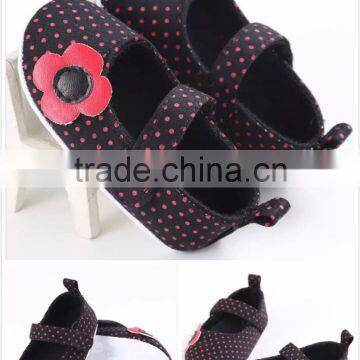 2017 New Design Walking Canvas Casual Cute Flower Girls Baby Shoes for 1years Old photo-4