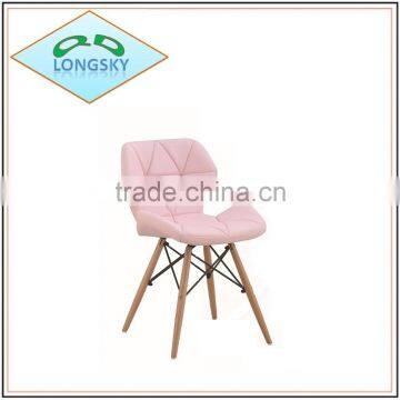 Popular Design Hot-sale Leather Chair With Wooden Legs photo-2