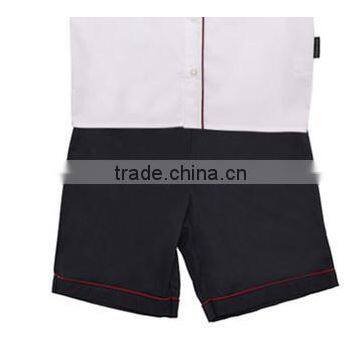 Customized Made Different Style Kindergarten Primary School Uniform Little Kids Boys Shirts and Shorts /boys School Uniform photo-4
