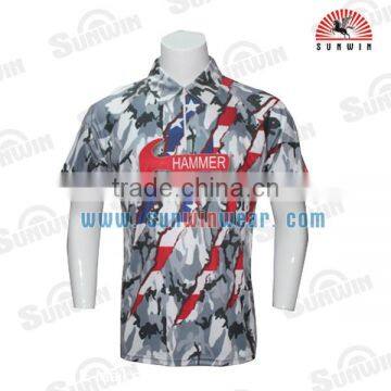 Full Dye Sublimation Fishing Jersey Quality Short Sleeve Fishing Shirt photo-5