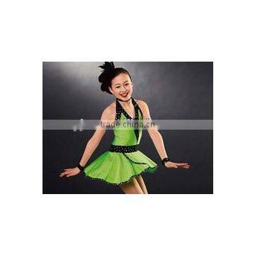 girl latin dresses,jazz dancewear, dancer ballet