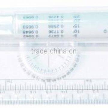 15cm and 30cm Acrylic Rolling Technical Drawing Ruler photo-2