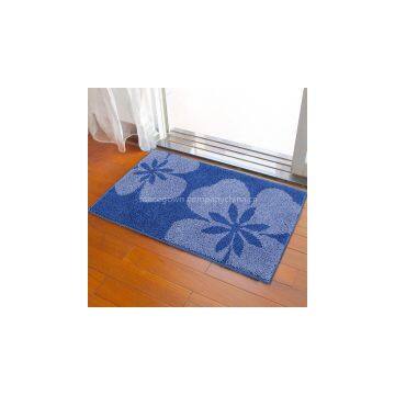 Flocking Flower Mats Absorbent Mats Bedroom Balcony Kitchen Bathroom Mat Entrance Mats Entry photo-2