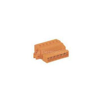 6 / 8 / 18 Pole Male 250V 12A 15A MCS Connector With Fixing Flanges SP450 SP458