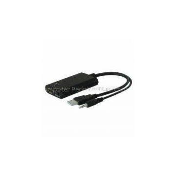 FY1327 USB to HDMI Converter / YPBPR Converter Support KVM switch and USB hub connection