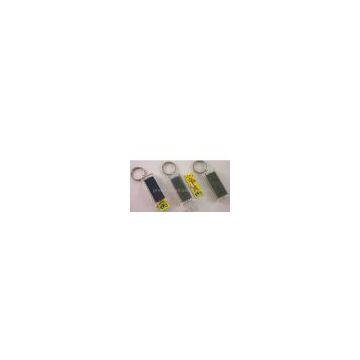 Sell Solar Power Flashing Key Chain (User Can Replace Picture)
