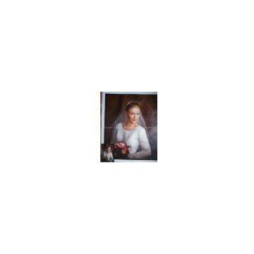 portrait oil painting (oil painting from photo, wedding oil painting)
