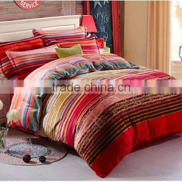 Wholesale High Quality Adult Flannel Blanket Bedding Set 4PCS