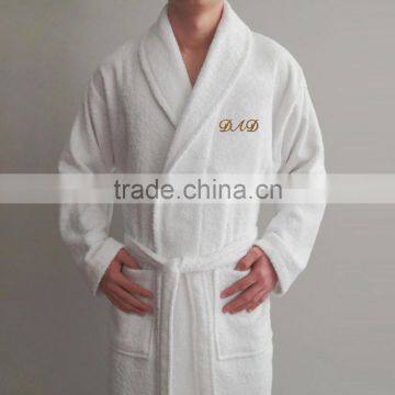100% Cotton Terry Towelling Hotel Spa Robes Wholesale photo-3