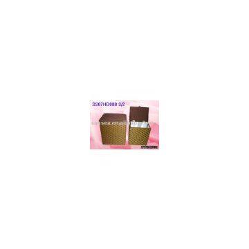 storage straw stool