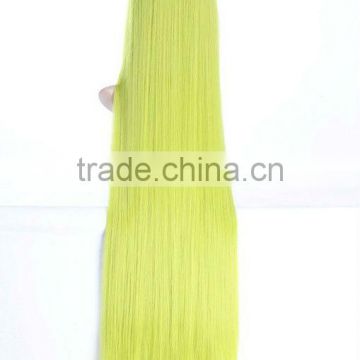 Blonde Color Full Lace Wig Hair Lace Long Wigs,Wholesale High Quality Very Long Hair Wigs,Synthetic Cosplay Wigs for Festival