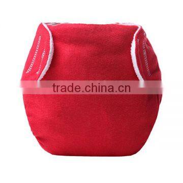 red color design reusable summer training pants infant diaper cloth