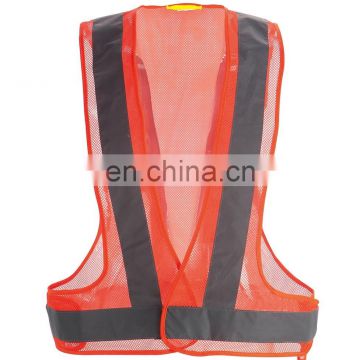 LED safety Vest , Hi-Vis Reflective PVC Tape