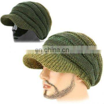 New style 100% acrylic men knitted cap,acrylic knitted cap