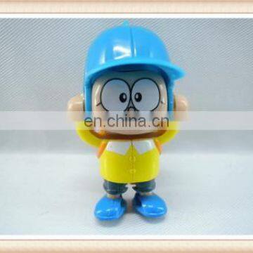 plastic mini cartoon face changing doll