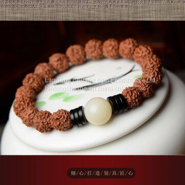 Nepal Small Diamond Bracelets Vajra Bodhi Men Wenwan Lap Beads Bracelets Pu Tizi Retro Bracelet photo-3