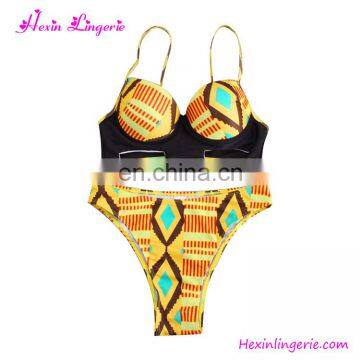 2017 Factory South Africa Printed Swimwear Women Sexy One-Piece Bathing Suit photo-3