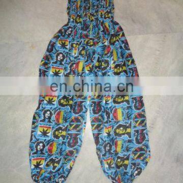 new peace sign printed harem pants 50 pcs