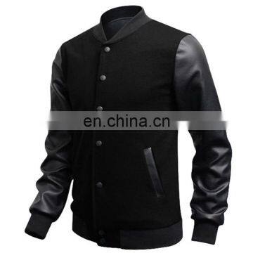 custom bomber jackets - MENS GENUINE LEATHER RIBBED BOMBER BIKER JACKET