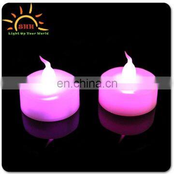 New Year item LED taper candle for all party with colorful lights