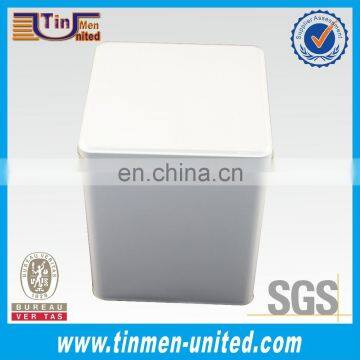 Wholesale Food Grade Large Square Biscuit Tin Box