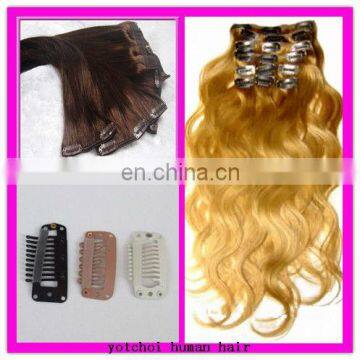 Best selling !! factory cheap price super high quality 100% human hair attachment