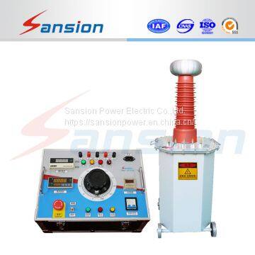 10kVA 100kv High Voltage Transformer AC DC Hipot Test Equipment