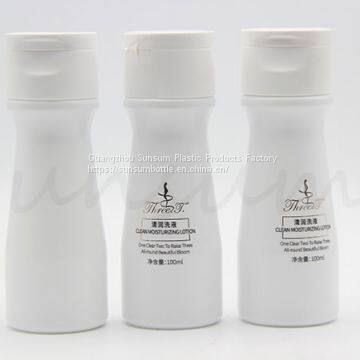 100ml Cosmetic Lotion Cleanser Plastic Bottle