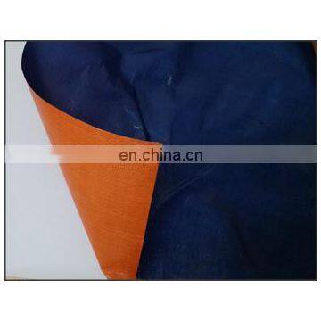 72" x 100m roll Dark Blue/Orange PE Tarpaulin