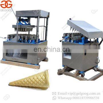 Gas Type Ice Cream Snow Cone Baking Making Wafer Bowl Forming Machine For Sale photo-6