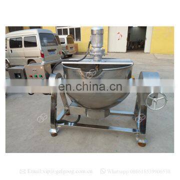 Automatic Steam Kettle Planetary Double Jacketed Cooking Mixer photo-3