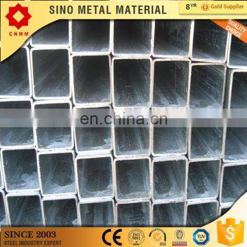 1 3/4"" tubes shelf 80mm square gi tube shs galvanized steel box