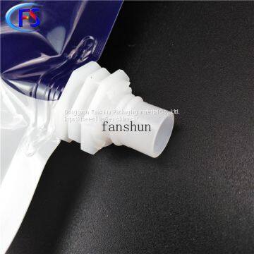 Milk and Beverage Filling Bag/food Grade Plastic Stand up Spout Composite Packing Bag photo-3